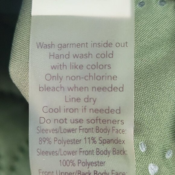 CALIA Boxy Pullover Quilted Crop Sweatshirt Four Leaf Clover WAX33003 - Picture 5 of 9